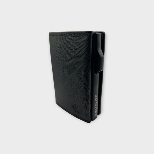 Elite Wallet - Saffiano Black